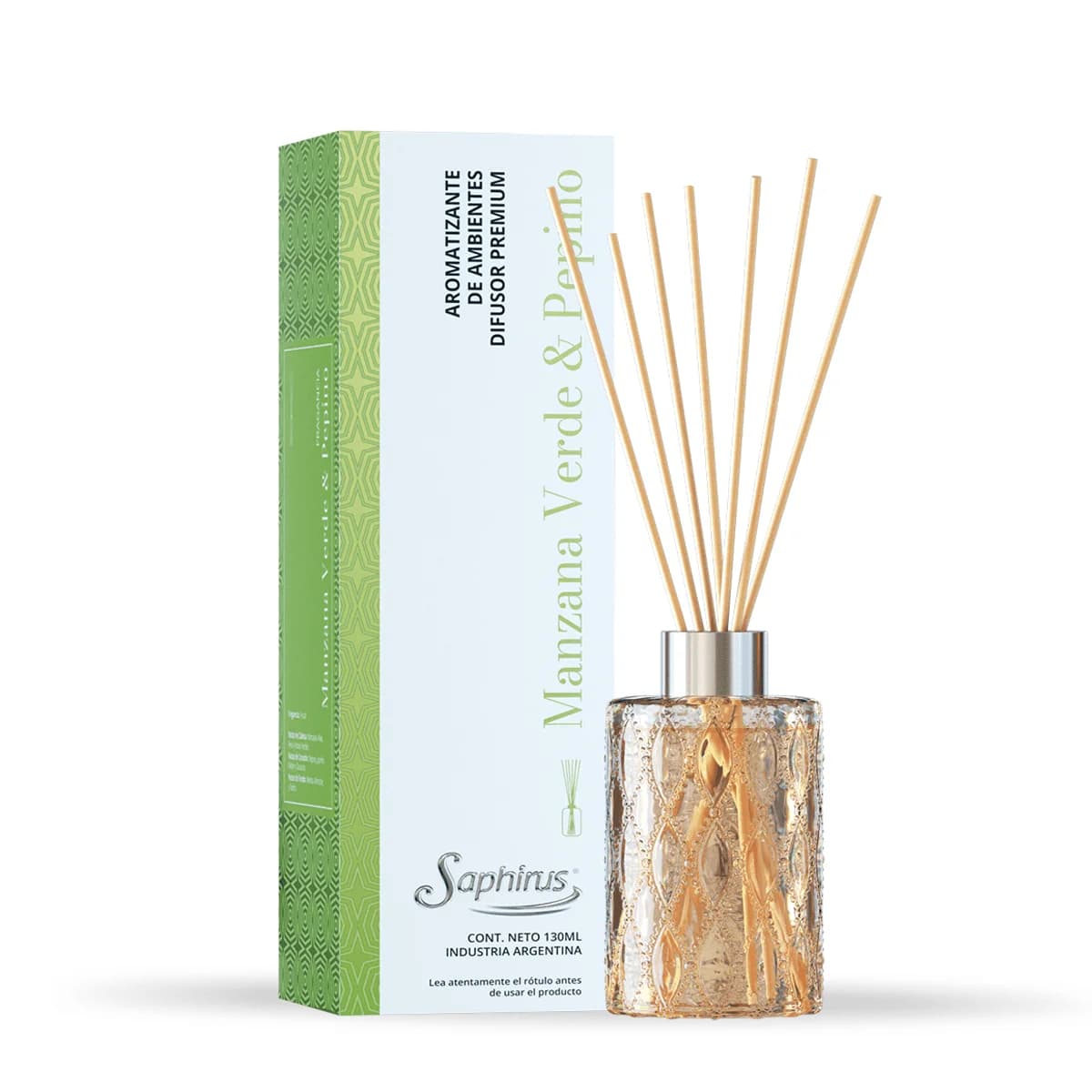 Manzana Verde & Pepino - Difusor Premium  - 130ml