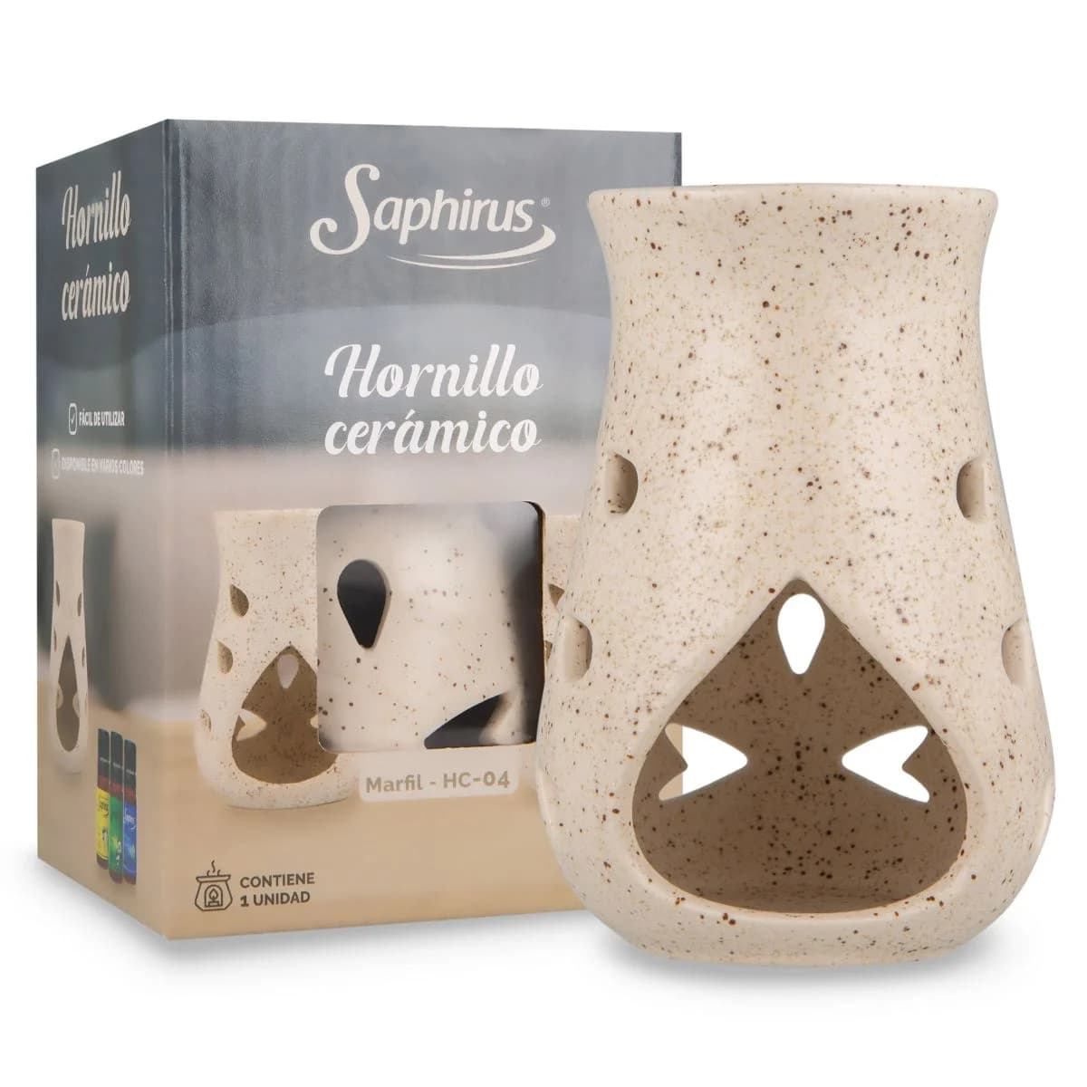 Hornillo cerámico - Marfil Grande - Marfil Grande