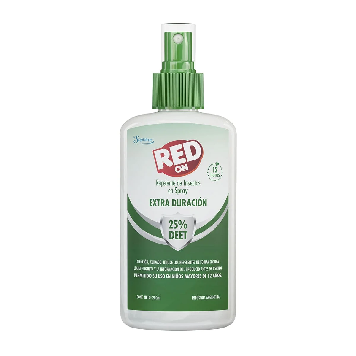 Repelente en Loción 200ml - 25% DEET - Extra duración - 200 ml