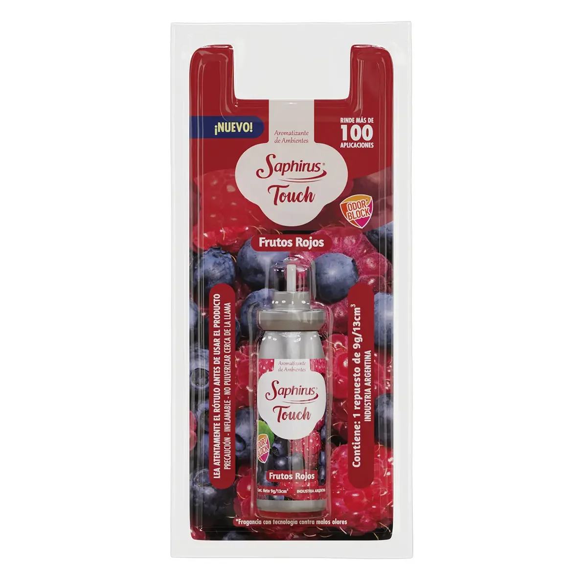 Frutos Rojos - Repuesto Touch - 9 grs/13 ml